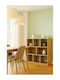 Βιβλιοθήκη Mini Brown 86x28x94.5εκ.