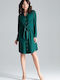 Lenitif Midi Shirt Dress Dress Green