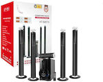 Home Cinema Speaker Set 125W Black