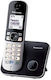 Panasonic KX-TG6811FXB Ασύρματο Τηλέφωνο Μαύρο