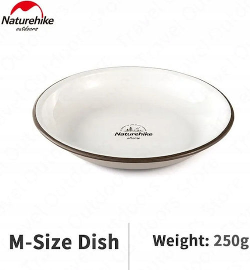 Naturehike Plate Shallow White 21cm