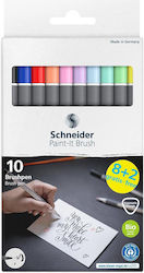 Schneider Paint-it Acrylic Markers Set 10 Colours