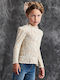 Kids Top Long-sleeved Beige