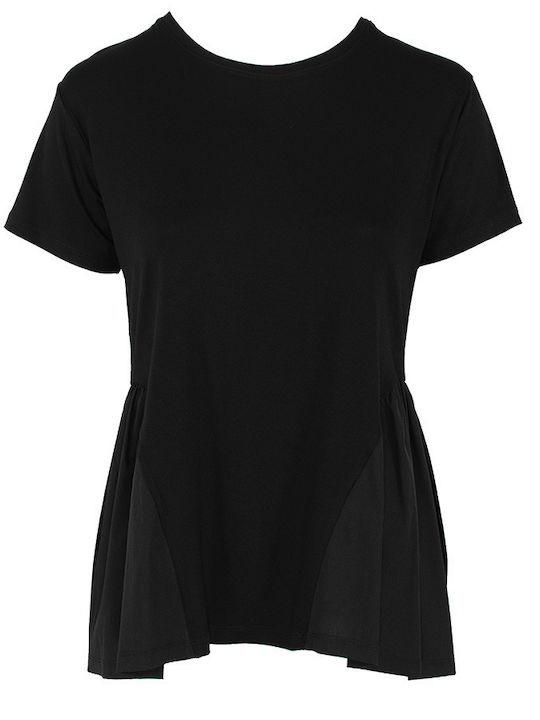 Forel Damen T-shirt Schwarz