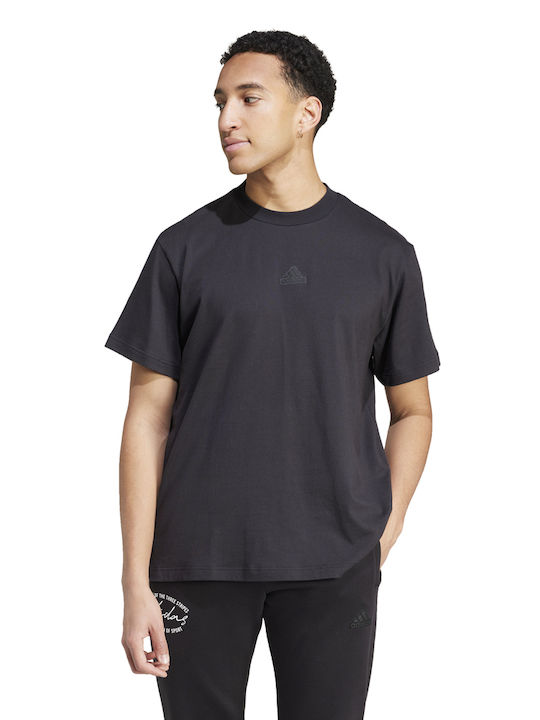 Adidas Sj T Q3 Men's Blouse Black