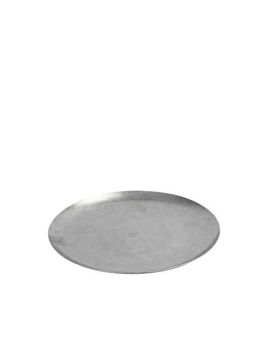 Espiel Snow Farfurie joasă Inox Gri cu Diametru 26cm 3buc
