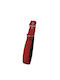 Pet Camelot Dog Collar in Red color 25mm x 65cm