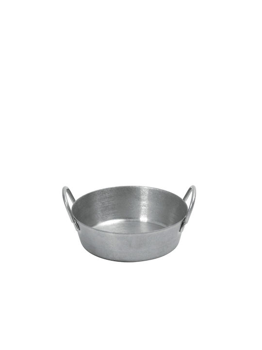 Espiel Snow Dip Serving Bowl Round Inox Silver with Diameter 8.2cm