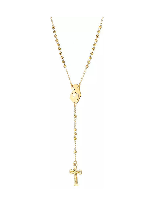 Oxzen Cross with the Crucified from Gold Plated...