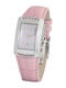 Chronotech Damen Uhr mit Rosa Lederarmband