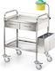 DM Construction Τροχήλατο Τραπεζάκι Nursing W50xD70xH85cm D-28