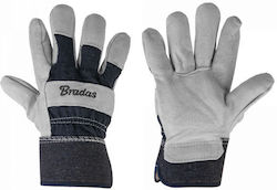 Gloves for Work -Cotton/Leather 1pcs