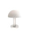 Led7 Table Lamp for Socket G9 with White Shade and Base