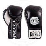 Cleto Reyes Leather Boxing Competition Gloves Black