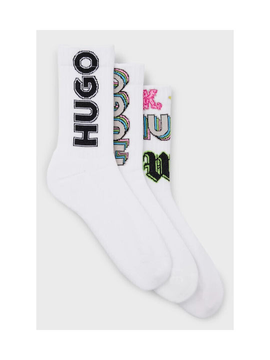 Hugo Boss Herren Socken Weiß 3Pack