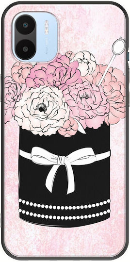 Flower Box Xiaomi Redmi A2 Black Tpu Black Silicone