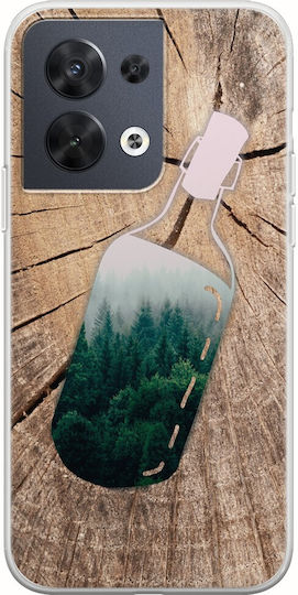 Husă pentru Oppo Reno 8 5g din silicon transparent flexibil TPU