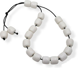 Worry Beads White 30cm