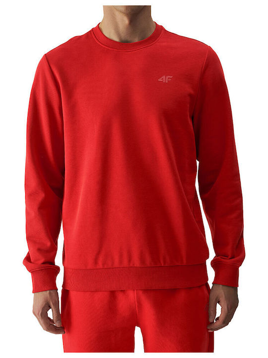 4F Herren Sweatshirt Rot