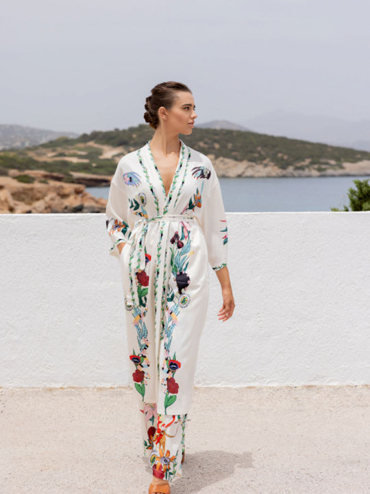 Desiree Damen Kimono Mehrfarbig