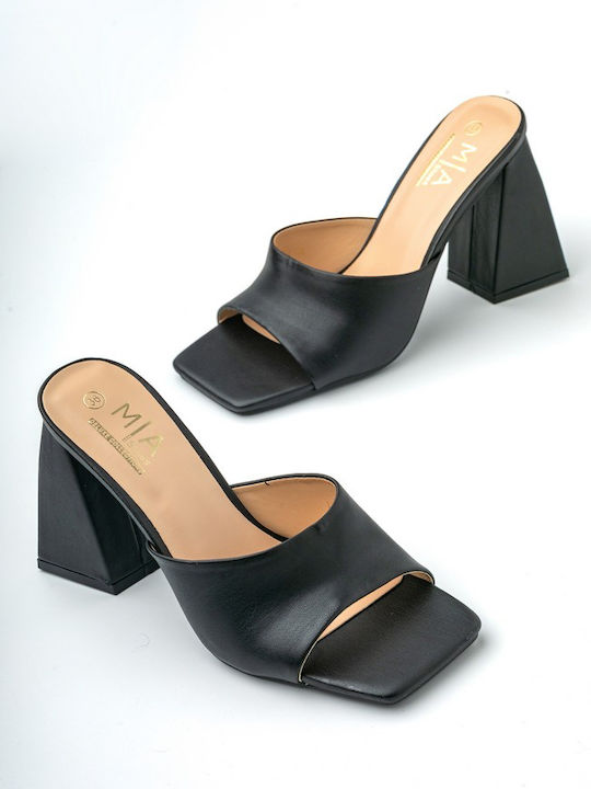 Mules Black MUL-1006