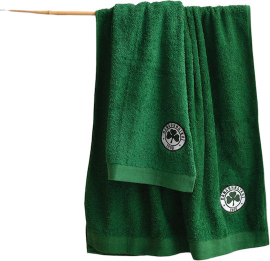 Palamaiki Geschirrtuch Panathinaikos 50x100εκ. Grün