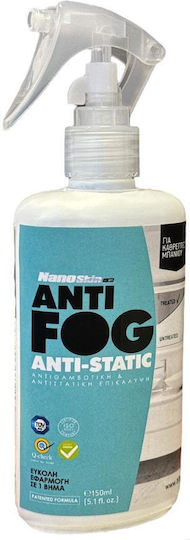 Nano-skin Antifog & Antistatic Liquid for Mirrors Against Fogging 150ml