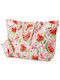 Benzi Fabric Beach Bag with Wallet Pink with Watermelons