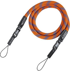Hama Kameragurt Braid 120 Orange Blau