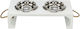 Trixie Be Nordic MDF & Edelstahl Napf-Set 2 x 0...
