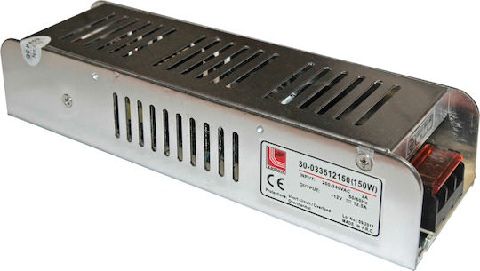 LED-Netzteil IP20 Leistung 150W mit Ausgangsspannung 12V