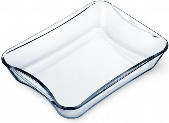 Simax Rectangular Vas de Gătit Rezistent la Căldură Sticlă 3500ml 1buc