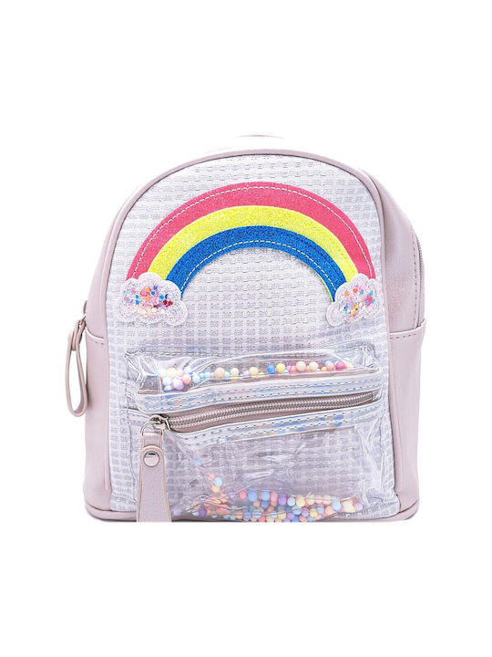 Rainbow Kinder Rucksack Rucksack Beige