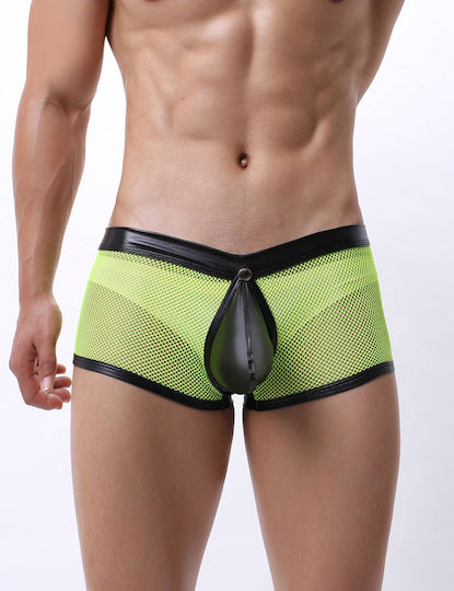 Kinksters Ανδρικό Sexy Boxer Πράσινο