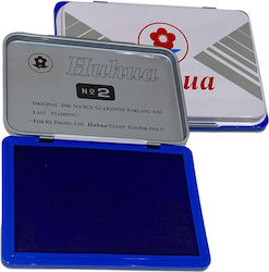 Huhua Ink Pad Stamp Blue