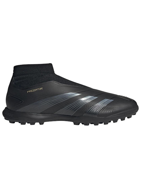 Adidas Predator League Ll TF Hoch Fußballschuhe mit geformten Stollen Schwarz