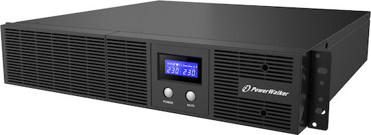 Powerwalker VI 3000 RLE UK UPS Line-Interactive 3000VA 1800W με 8 IEC Πρίζες