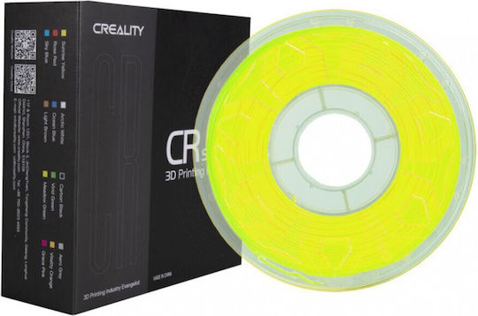 Creality3D Filament Pentru Imprimante 3D PLA 1.75mm Galben 1 Bucată Bobină