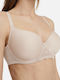 Beige Minimizer Σουτιέν mit Bügel