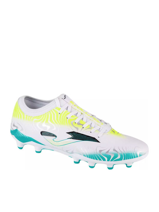 Joma Evolution Футболни Обувки с Бутони Бял