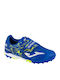 Super Copa Kids Molded Soccer Shoes without Laces Blue