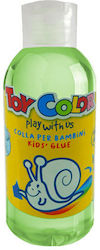 Toy Color Κόλλα Glitter Διάφανη 100ml 12τμχ