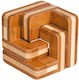 Logik IQ Holz Bambus Leiterspiel