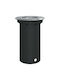 vidaXL Outdoor Floor Lamp 20W IP67 for GU10 Light Bulb Base Black