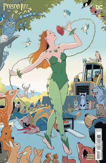 Poison Ivy , Vol. 22 Cover C - R Kikuo Johnson CSV Poison Ivy , Vol. 22 Cover C - R Kikuo Johnson CSV