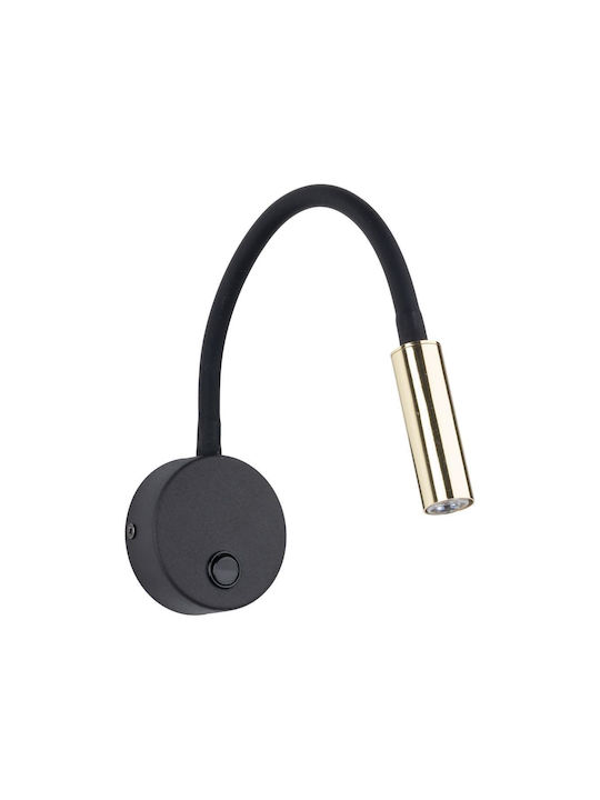 TK Lighting Single Spot with Socket G9 in Black Color