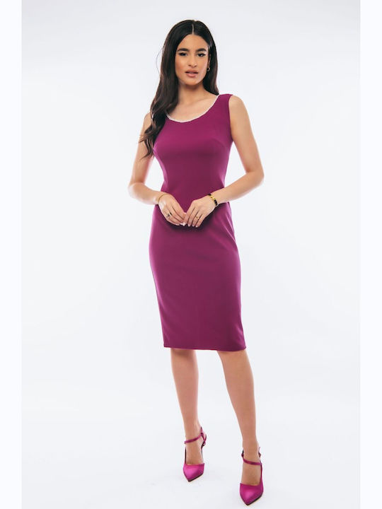 BelleFille Rochie Magenta