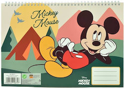 Gim Μπλοκ Ζωγραφικής Mickey A4 (21 x 29.7 cm)