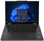 Lenovo ThinkPad X13 2-in-1 Gen 5 13.3" IPS Сензорен екран (Основен Ултра 7-155U/32ГБ/1000ГБ SSD/W11 Pro) (Гръцка клавиатура)