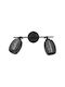 Heronia Monos LED Spot în Culoare Negru